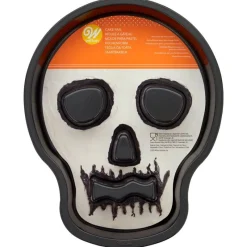 Cerf Dellier Moules Anti-Adhérents*Moule A Gateau Crane Halloween 3D Wilton