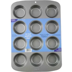 Cerf Dellier Moules À Muffin*Moule A Muffins Anti Adherent Pme