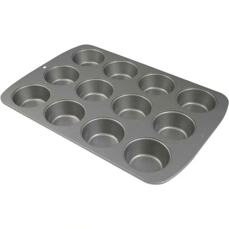 Cerf Dellier Moules À Muffin*Moule A Muffins Anti Adherent Pme