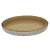 Cerf Dellier Moules À Tarte*Moule A Tarte Inox Perfore Et Cannele Fond Amovible De Buyer