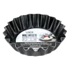 Cerf Dellier Moules À Tarte*Moule A Tartelette Cannelee Tole Bleuie 9 Cm