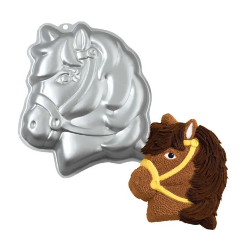 Cerf Dellier Moules En Aluminium*Moule Alu Tete De Poney Wilton