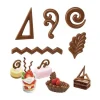 Cerf Dellier Moules Chocolat*Moule Bonbons 5 Décors Wilton