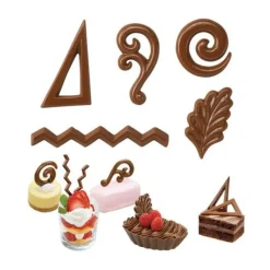 Cerf Dellier Moules Chocolat*Moule Bonbons 5 Décors Wilton