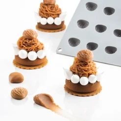 Cerf Dellier Moules Silicone 3D*Moule Chataigne Pavoni