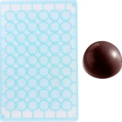 Cerf Dellier Moules Chocolat*Moule Chocolat Demi-Spheres 18 Mm