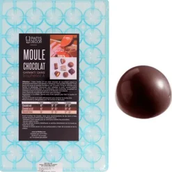 Cerf Dellier Moules Chocolat*Moule Chocolat Demi-Spheres 27 Mm