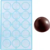 Cerf Dellier Moules Chocolat*Moule Chocolat Demi-Spheres 41 Mm