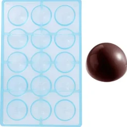 Cerf Dellier Moules Chocolat*Moule Chocolat Demi-Spheres 41 Mm
