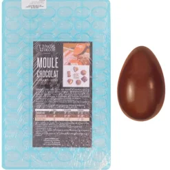 Cerf Dellier Moules Chocolat*Moule Chocolat Oeuf Lisse 2,3 Cm
