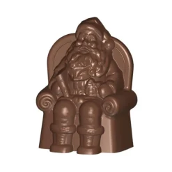 Cerf Dellier Moules Chocolat*Moule Chocolat Pere Noël Assis