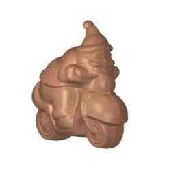 Cerf Dellier Moules Chocolat*Moule Chocolat Pere Noël Moto