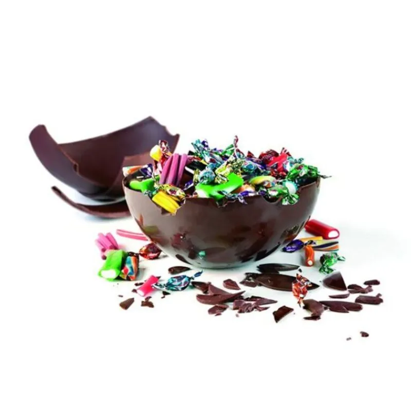 Cerf Dellier Moules Chocolat*Moule Magnetique 3D Sphere Chocolat 18,5 Cm