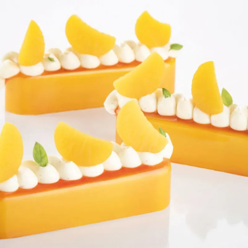 Cerf Dellier Moules Silicone 3D*Moule Mandarine Pavoni