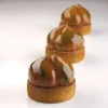 Cerf Dellier Gâteaux Individuels*Moule Mini Tarte 3D Marrons Pavoni