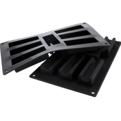 Cerf Dellier Gâteaux Individuels*Moule Silicone 7 Bûchettes