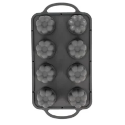 Cerf Dellier Gâteaux Individuels*Moule Silicone 8 Canneles 5 Cm