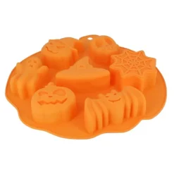Moule Silicone 7 Empreintes Sujets D'Halloween><noscript><img width=