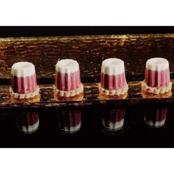 Cerf Dellier Gâteaux Individuels*Moule Silicone 8 Grands Canneles Bordelais