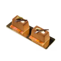 Cerf Dellier Gâteaux Individuels*Moule Silicone 10 Lingots 6 X 4 Cm