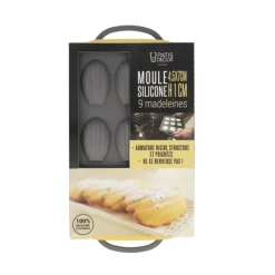 Cerf Dellier Moules À Madeleine*Moule Silicone 9 Madeleines Patisdecor