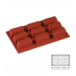 Cerf Dellier Moules À Cake*Moule Silicone 9 Mini Cakes