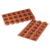 Cerf Dellier Moules À Kouglof*Moule Silicone 18 Mini Kouglofs