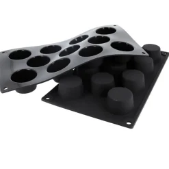 Cerf Dellier Moules À Muffin*Moule Silicone 11 Mini Muffins 51 Mm