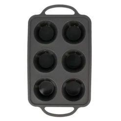 Cerf Dellier Moules À Muffin*Moule Silicone 6 Muffins 7 Cm Patisdecor