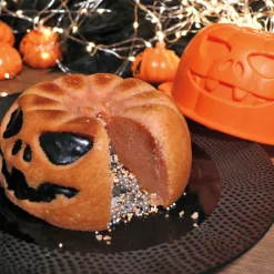Cerf Dellier Grands Gâteaux*Moule Silicone Citrouille Surprise 3D Patisdecor