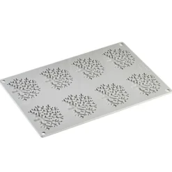 Cerf Dellier Gâteaux Individuels*Moule Silicone Corail Pavoni
