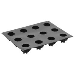 Cerf Dellier Gâteaux Individuels*Moule Silicone Delice 12 Empreintes Pavoni
