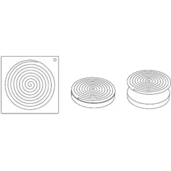Cerf Dellier Moules À Tarte*Moule Silicone Ipnosi Grand Pavoni