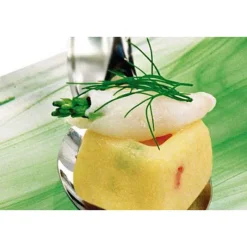 Cerf Dellier Moules À Savarin*Moule Silicone Mini Savarins Carres