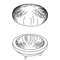 Cerf Dellier Grands Gâteaux*Moule Silicone Noisette Pavoni