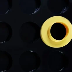 Cerf Dellier Gâteaux Individuels*Moule Silicone Rond Pavoni