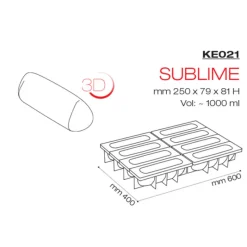 Cerf Dellier Grands Gâteaux*Moule Silicone Sublime Pavoni