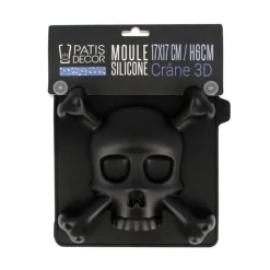 Cerf Dellier Grands Gâteaux*Moule Silicone Tete De Mort 3D Patisdecor