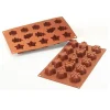 Cerf Dellier Gâteaux Individuels*Moule Silicone Theme Noël Magique