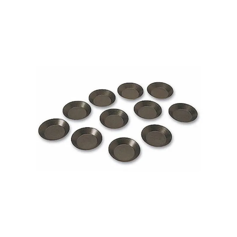 Cerf Dellier Moules À Tarte*Moule Tartelette Ronde Unie Exopan (X25)