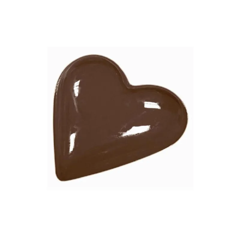 Cerf Dellier Moules Chocolat*Moule Thermoforme 18 Coeurs En Chocolat