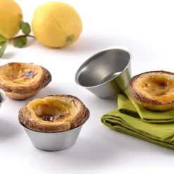 Cerf Dellier Moules À Tarte*Moules À Pasteis De Nata 7 Cm (X4)