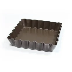 Cerf Dellier Moules À Tarte*Moules À Tartelettes Carres Antiadhesifs (X6)