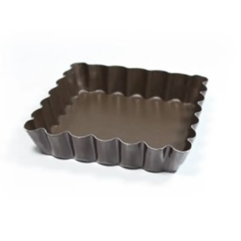 Cerf Dellier Moules À Tarte*Moules À Tartelettes Carres Antiadhesifs (X6)