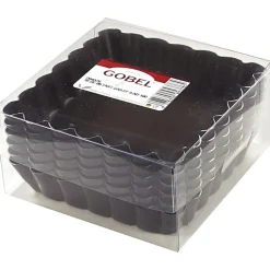 Cerf Dellier Moules À Tarte*Moules À Tartelettes Carres Antiadhesifs (X6)