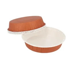 Cerf Dellier Moules Papier Et Carton*Moules À Tartelettes Jetables 9 Cm Patisdecor (X4)