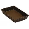 Cerf Dellier Moules À Tarte*Moules À Tartelettes Rectangulaires Antiadhesifs (X6)