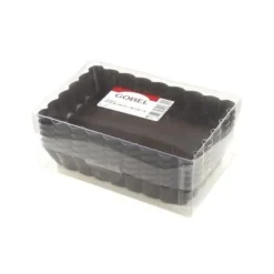 Cerf Dellier Moules À Tarte*Moules À Tartelettes Rectangulaires Antiadhesifs (X6)