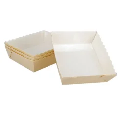 Cerf Dellier Moules Papier Et Carton*Moules De Cuisson Jetables Patisdecor (X4)