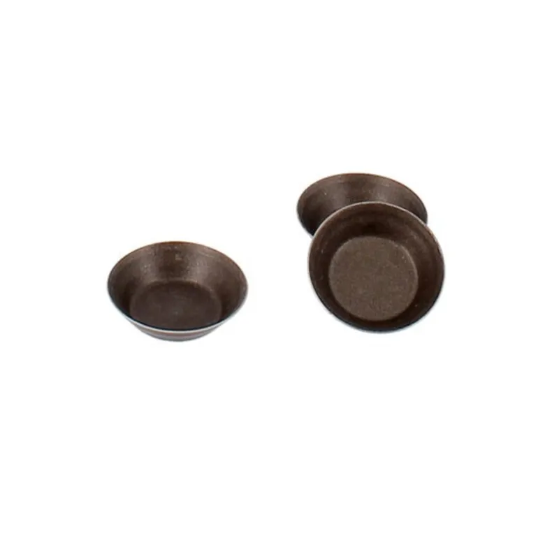 Cerf Dellier Moules Anti-Adhérents*Moules Petits Fours Ronds Unis Anti-Adhesifs 3,5 Cm (X25)